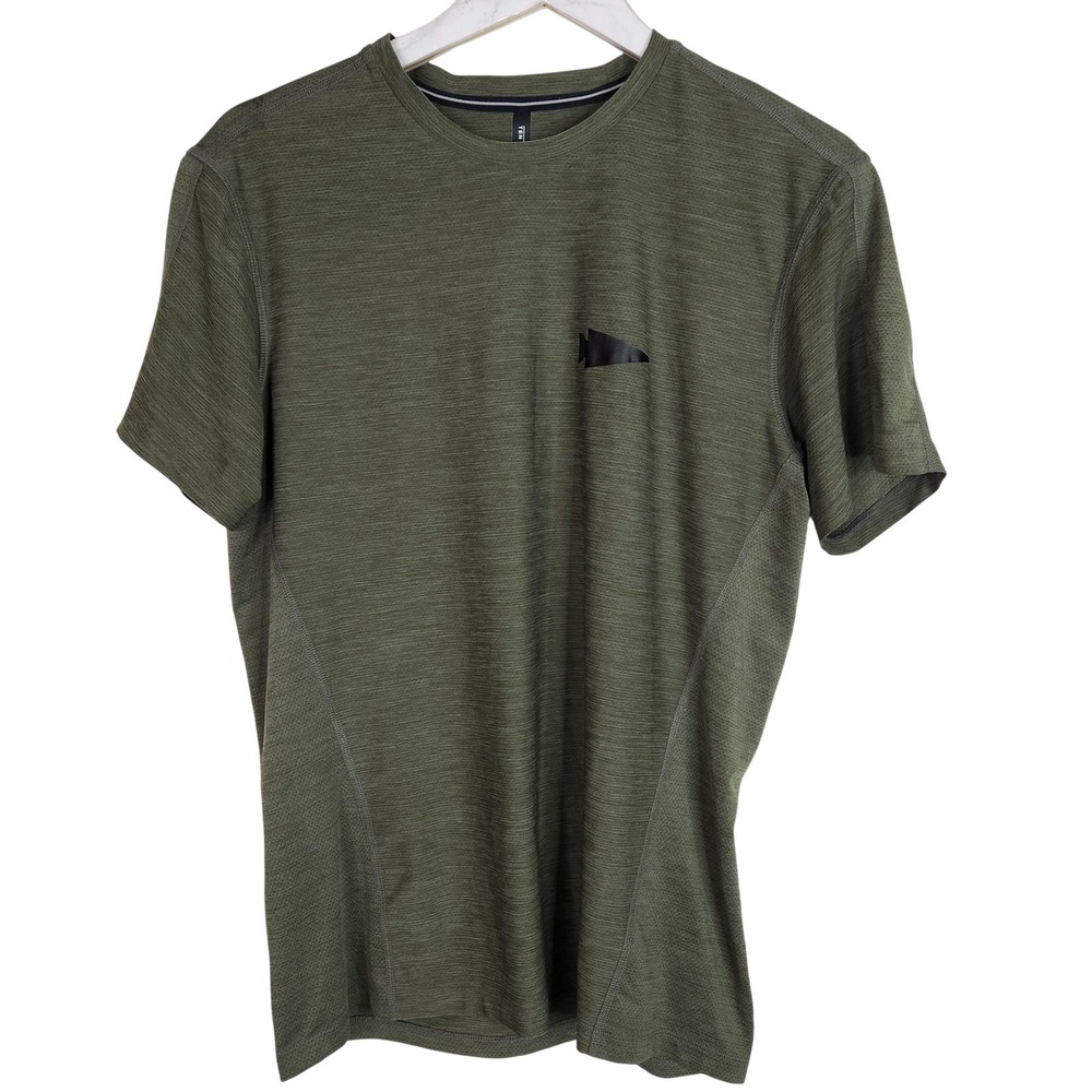 TEN THOUSAND The Versatile Shirt Mens Small Green Short Sleeve Athletic Top